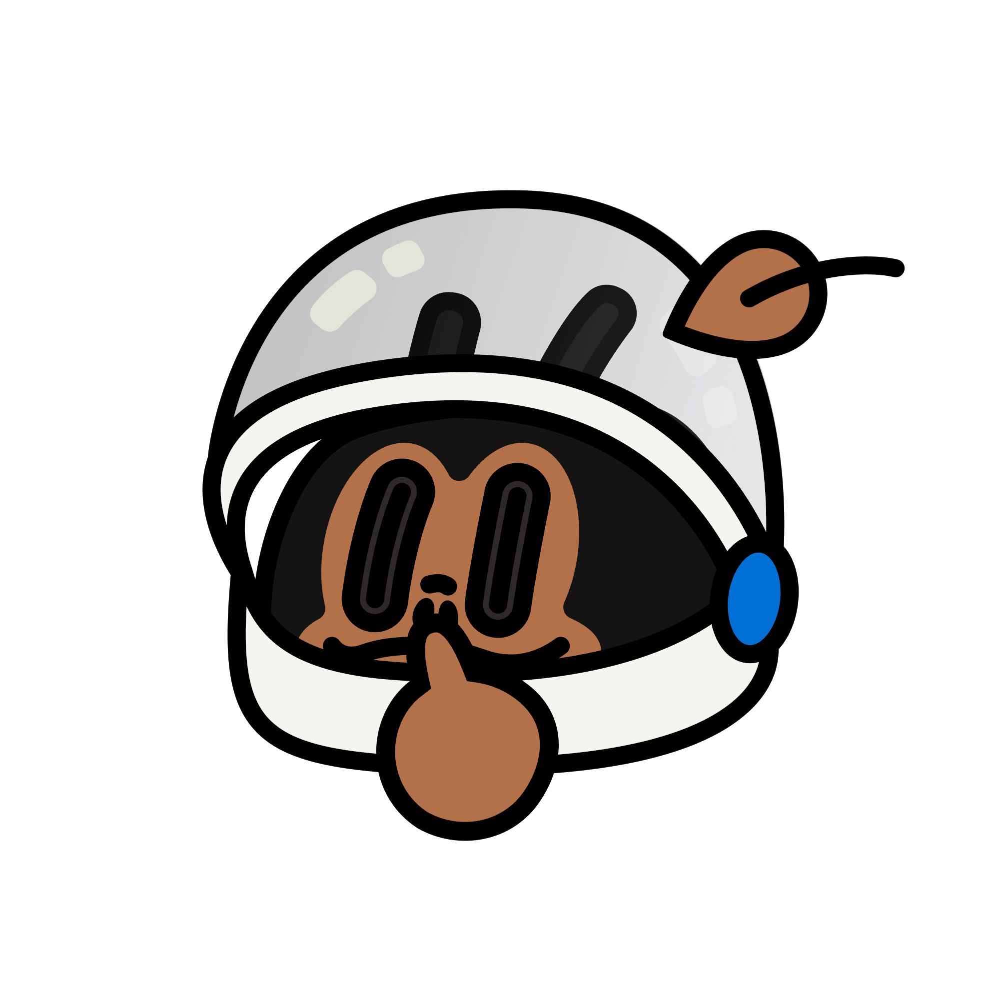 Cheers UP Emoji-挖鼻孔-28